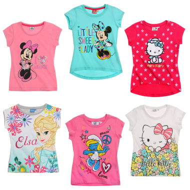 Lot of 6 girls' T-shirts (8 years) – New with tag