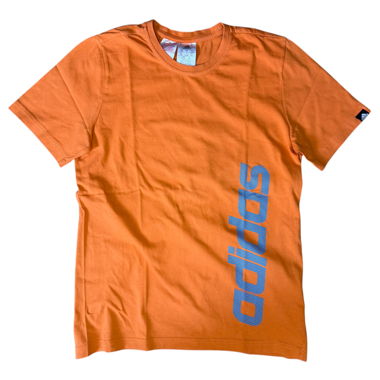 adidas T-Shirt orange Y2K