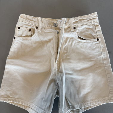Zara Denim Shorts Cream EUR 34