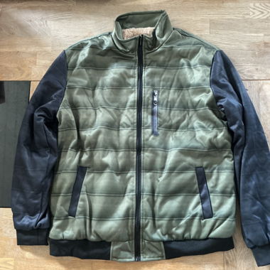 Green Sherpa Jacket
