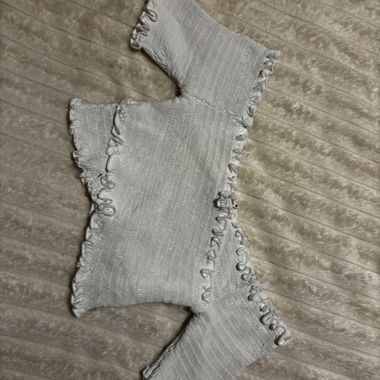 crop top blanc 