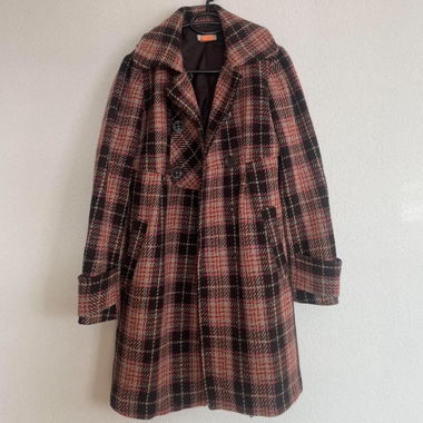 Manteau à carreaux 