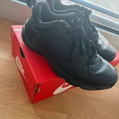 Black Nike sneakers