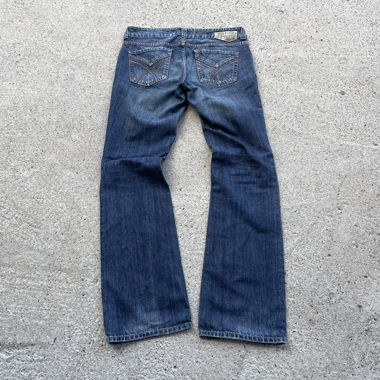 Jeans Tommy Hilfiger bootcut unisexe, bleu