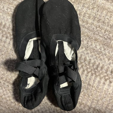 Schwarze Ballettschuhe Bloch