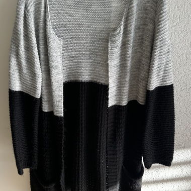 Zebra Knit Cardigan XS/S