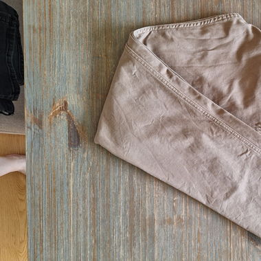 Beige Jeans