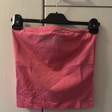 Top Bandeau Donna Juicy Couture – Hot Pink – M