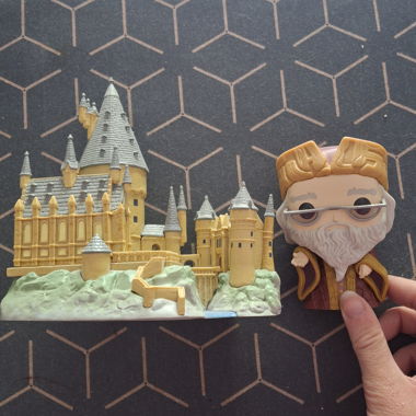 Funko pop albus et château 
