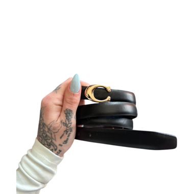 Coach belt