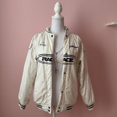 Weiße Bomberjacke von H&M