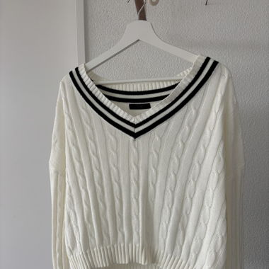 Sweatshirt weiss