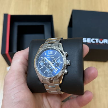 Sector Blue Chronograph Watch