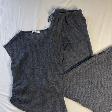 Pull&Bear Set with Top (S) and Trousers (L)