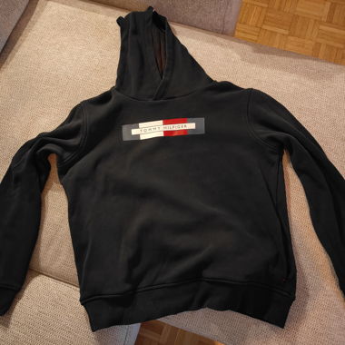 Felpa Tommy Hilfiger nera
