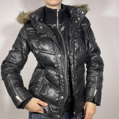 Double layered pepe jeans jacket