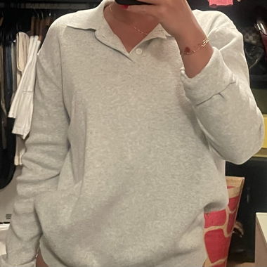 Pull gris clair 