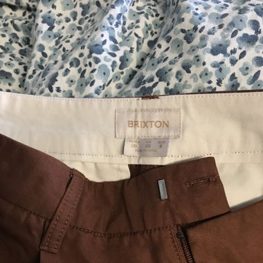 Stoffhose braun 