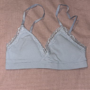 Baby blaues Bralette