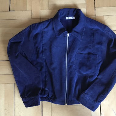 Blue Cord Jaket