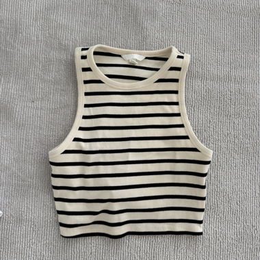 Gestreiftes Damen Tanktop
