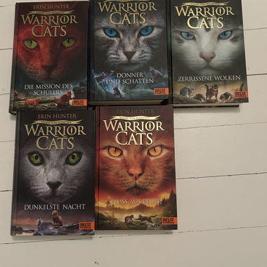 Warrior Cats Staffel 6 auf Deutsch (Bücher 1-5)