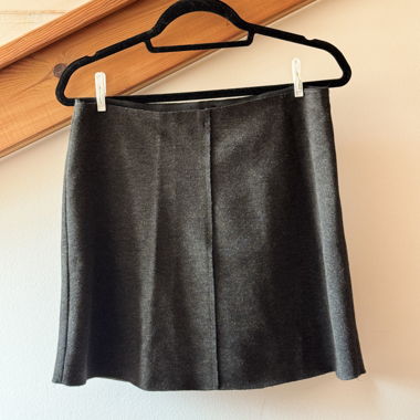 Weicher Grauer Minirock eseOese