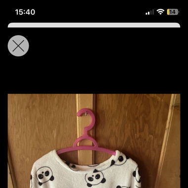 Panda Pyjama Pullover