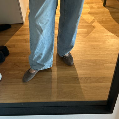 Ballerines grises avec nœud, 40