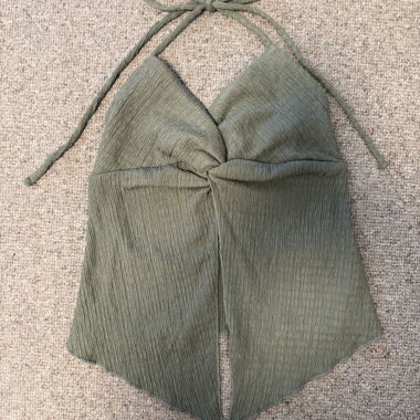 Bershka Khaki Top