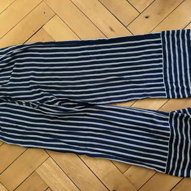 Gestreifte Hose