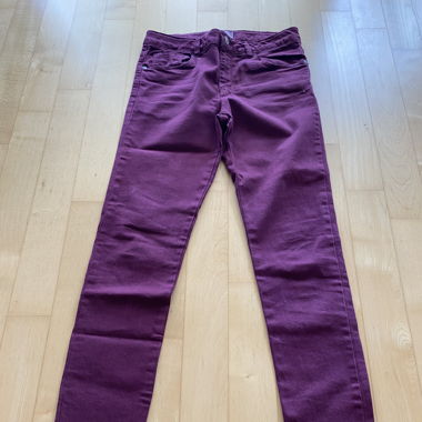 Pantaloni bordeaux bambina 13-14 anni