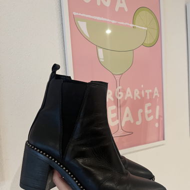 Minelli leather heels 39