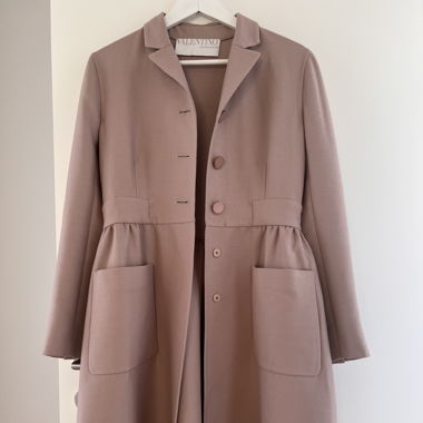 Cappotto leggero rosa Valentino