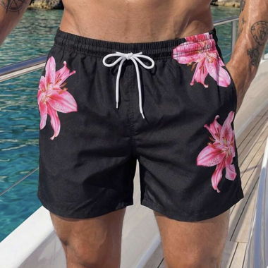 MEN Floral Swim Shorts