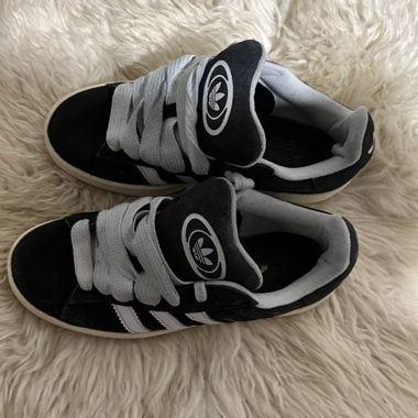 Baskets campus Adidas noir gris