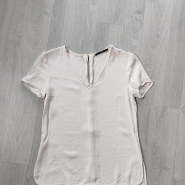 Weisse Hugo Boss Bluse