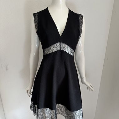 Sandro black dress