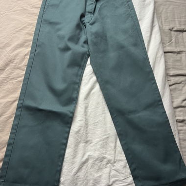Pantaloni da lavoro Dickies verdi taglia 32x30