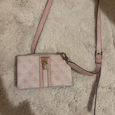 Borsa a tracolla GUESS rosa