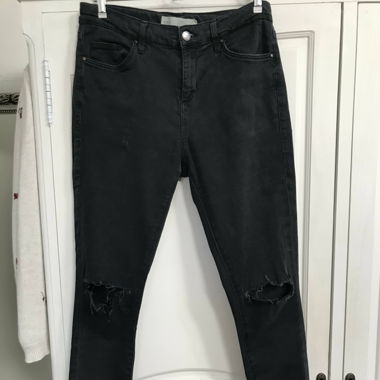 distressed Jeans