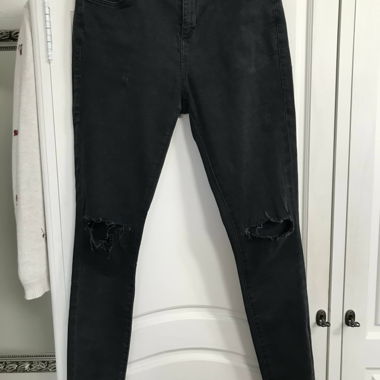 distressed Jeans