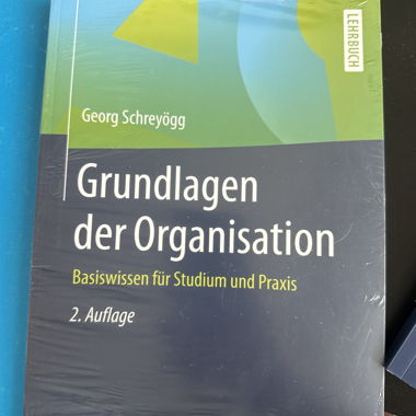 Grundlagen der Organisation textbook