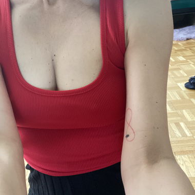 Top with neckline
