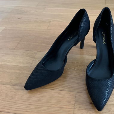 Catwalk high heels black size 39