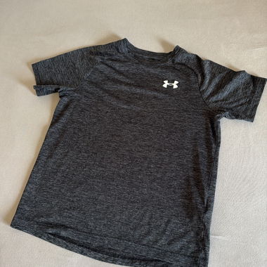 Under Armour Junior Black Sports T-Shirt