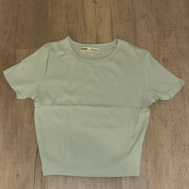 T-shirt baby verde matcha