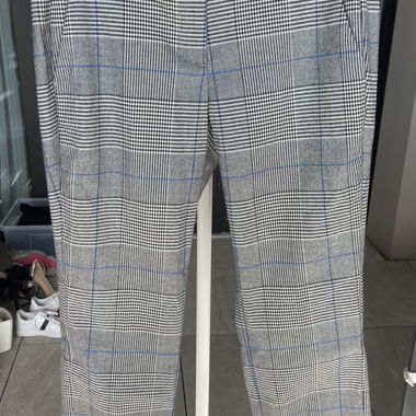 Pantaloni in tessuto a quadri