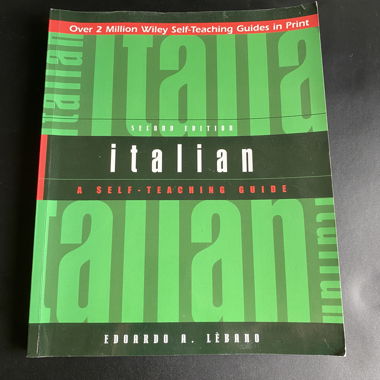 Italien - Guide d'auto-apprentissage par Edoardo Lebano