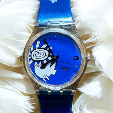Montre Swatch rare (1995)  « Vive La Paix » 
